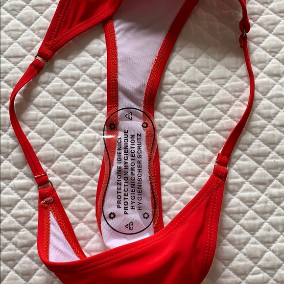 Brand New Varleinsar Red Hot Swimsuit - Picture 2 of 5